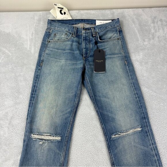 Rag & Bone Men's Standard Issue Fit 2 Slim Jeans 28x31 - Picture 12 of 15
